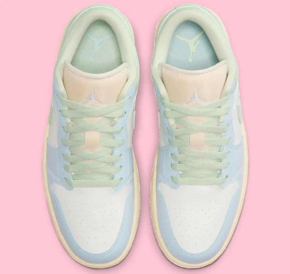 Giày Nike Air Jordan 1 Low ‘Sail Jade Aura’ DC0774-108 - Ảnh 4
