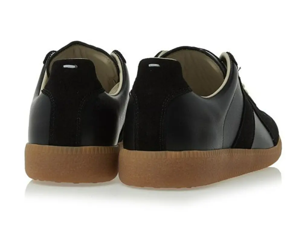 Giày Maison Margiela Calfskin Replica Sneakers 'Black' S57WS0236P1895H6851 - Ảnh 5