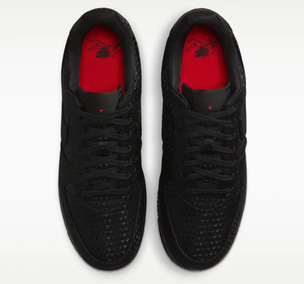 Giày Nike Air Force 1 Retro Valentine’s Day ‘Black’ IB6836-001 - Ảnh 5