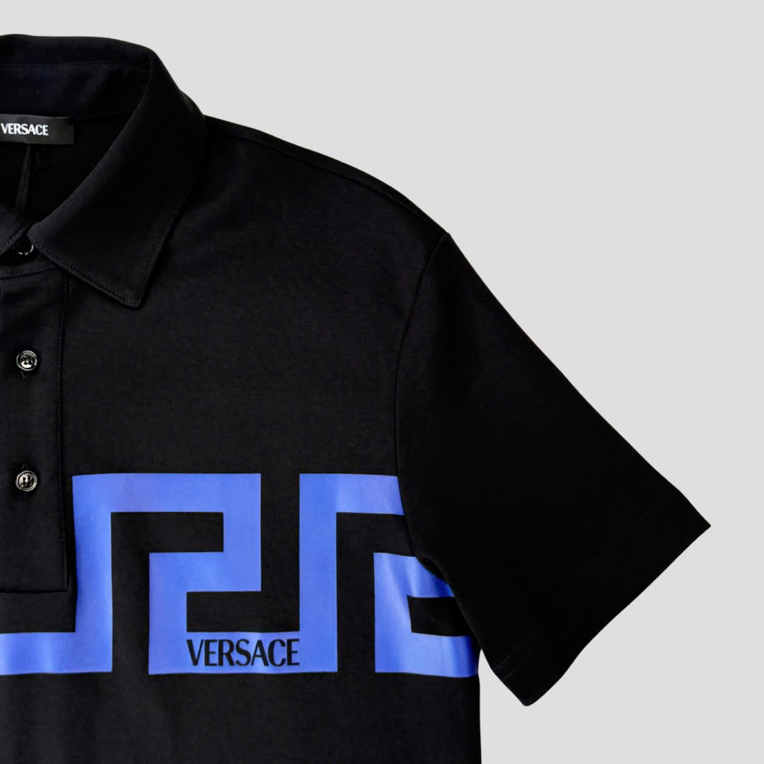 Alternative view of Áo Versace Greco Pattern 'Navy' 1019259-1A13841-2BB60