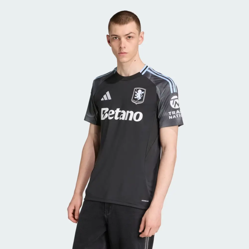 Alternative view of Áo Adidas Aston Villa 25/26 ‘Black’ JN8053