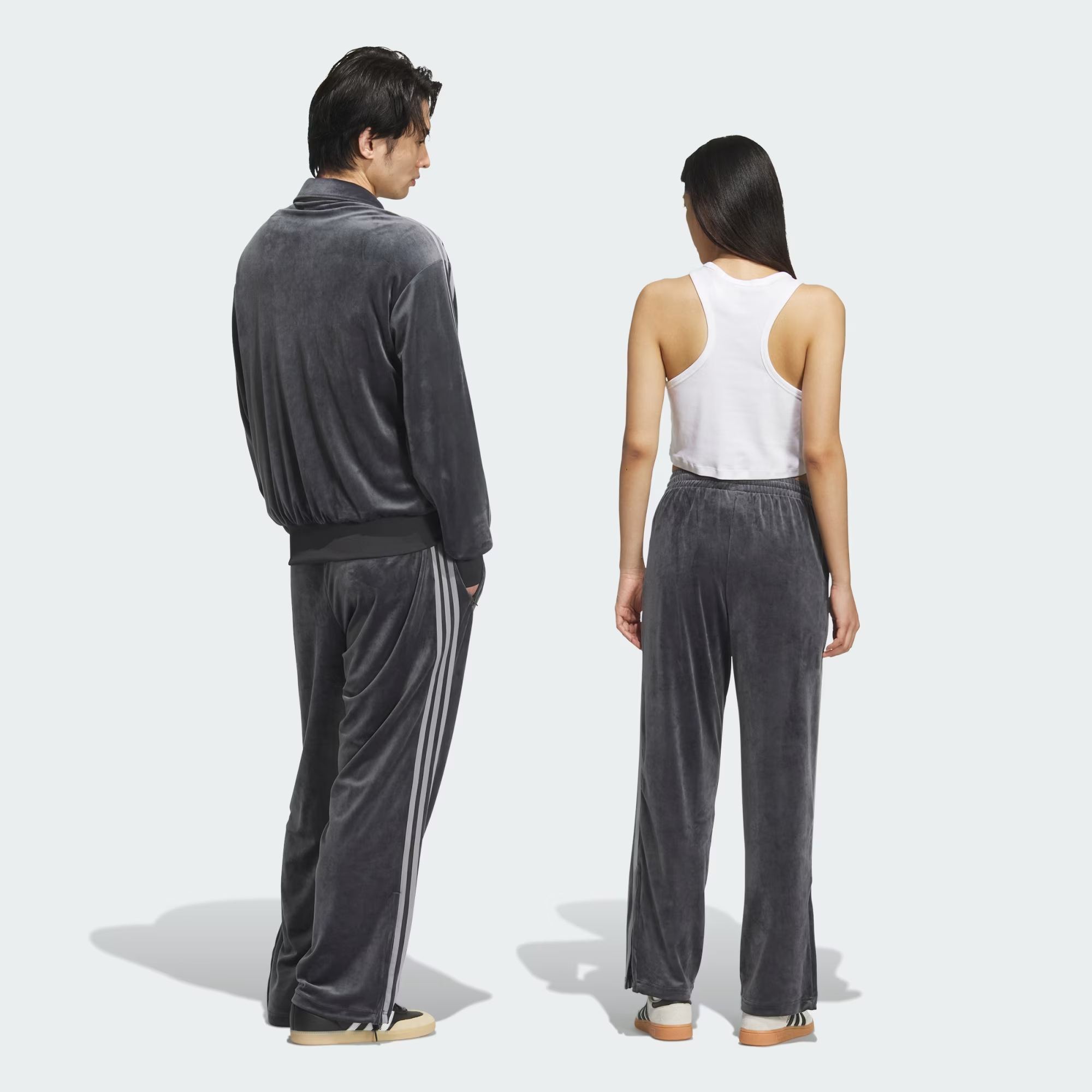 Quần Adidas FB TT Velour ‘Grey’ KD9385 - Ảnh 5