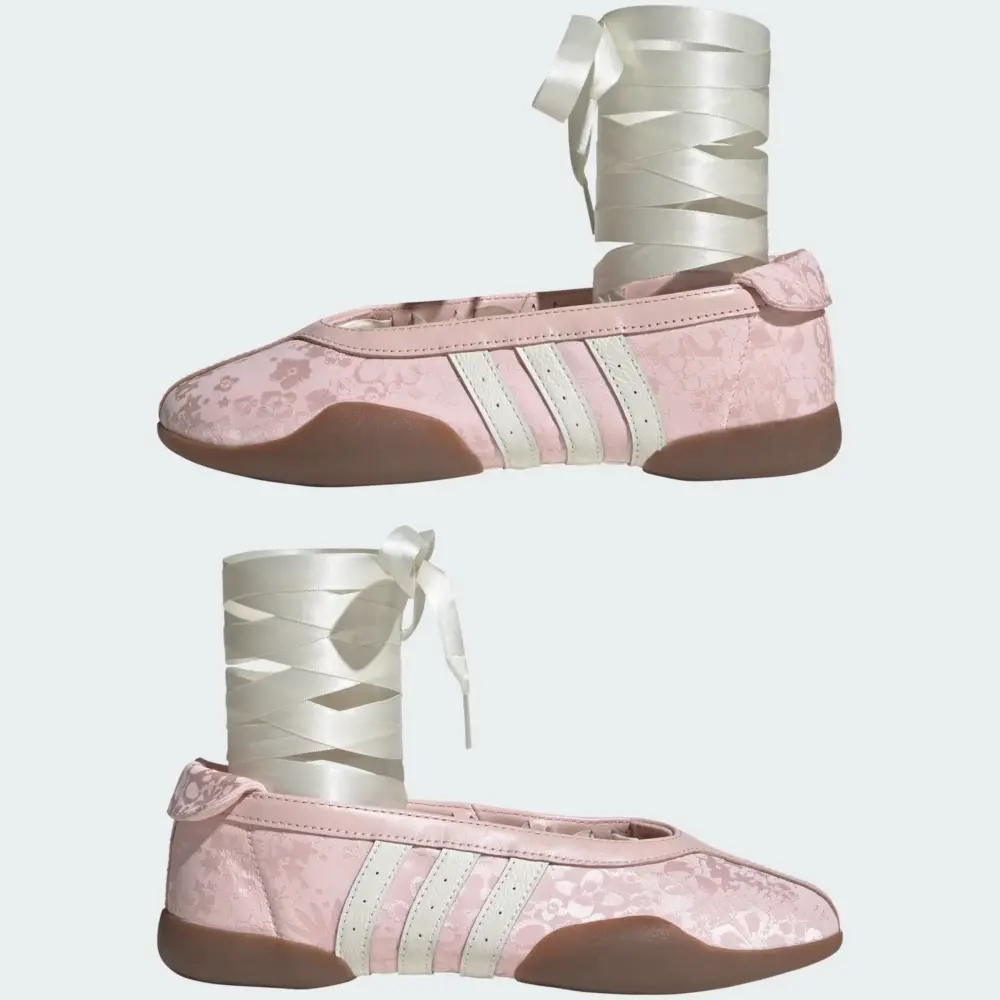Giày adidas Taekwondo Mei Ballet 'Sand Pink' IH6915 - Ảnh 5