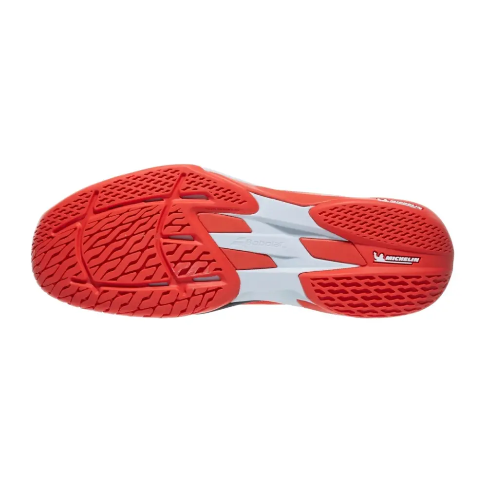 Giày Babolat Jet Mach 4 All Court ‘Red White’ 30S26629B-5050 - Ảnh 7