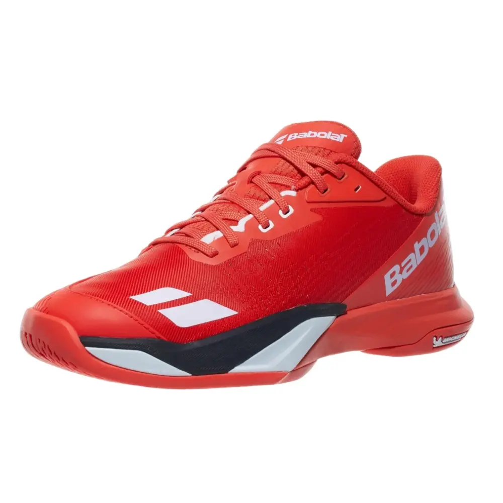 Giày Babolat Jet Mach 4 All Court ‘Red White’ 30S26629B-5050 - Ảnh 5