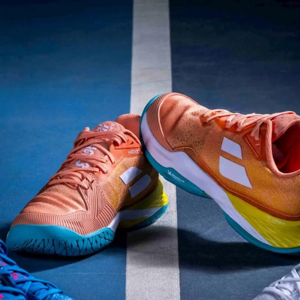 Giày Babolat Jet Mach III ‘Clay Coral Gold’ 31S24630-6018 - Ảnh 3