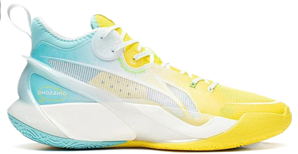 Giày Lining Sonic 10 Mid ‘Yellow Pure Blue’ ABAS069-8H