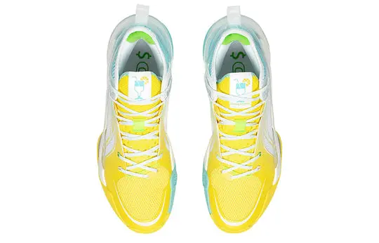 Giày Lining Sonic 10 Mid ‘Yellow Pure Blue’ ABAS069-8H - Ảnh 5