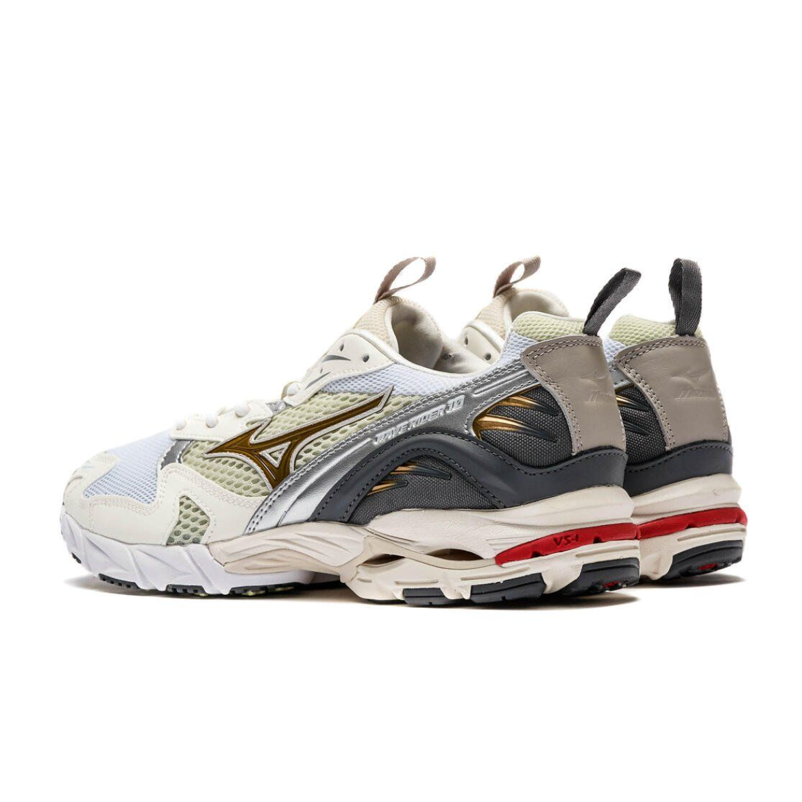 Giày Mizuno Wave Rider 10 ‘Silver Cloud Sunstruck’ D1GA331201 - Ảnh 4