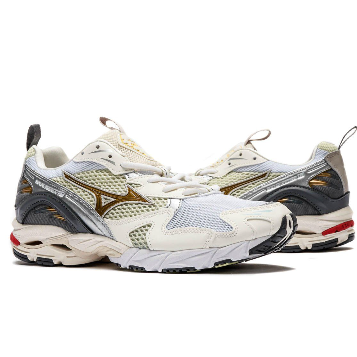Giày Mizuno Wave Rider 10 ‘Silver Cloud Sunstruck’ D1GA331201 - Ảnh 3