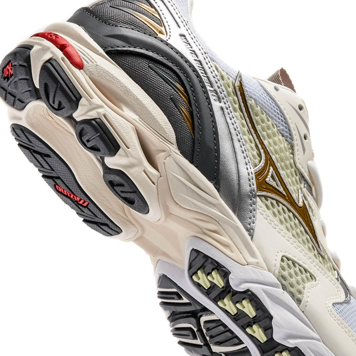 Alternative view of Giày Mizuno Wave Rider 10 ‘Silver Cloud Sunstruck’ D1GA331201