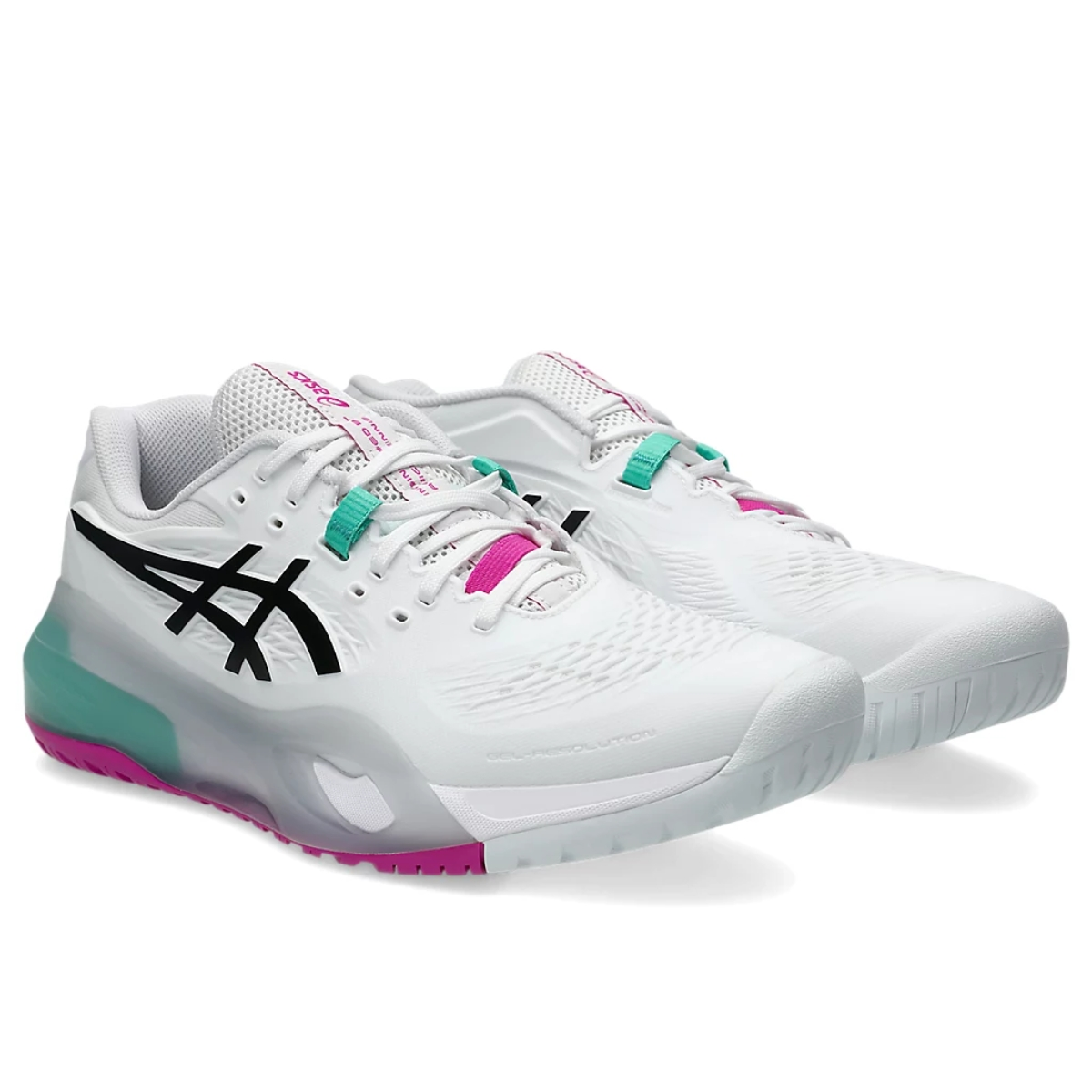Giày Asics GEL-RESOLUTION X WIDE ‘Aurora Green’ 1041A487-103 - Ảnh 5