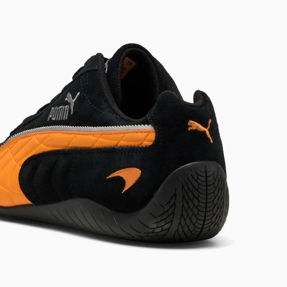 Giày Puma Speedcat McLaren Racing 'Black-Bright Papaya' 309452-01 - Ảnh 3