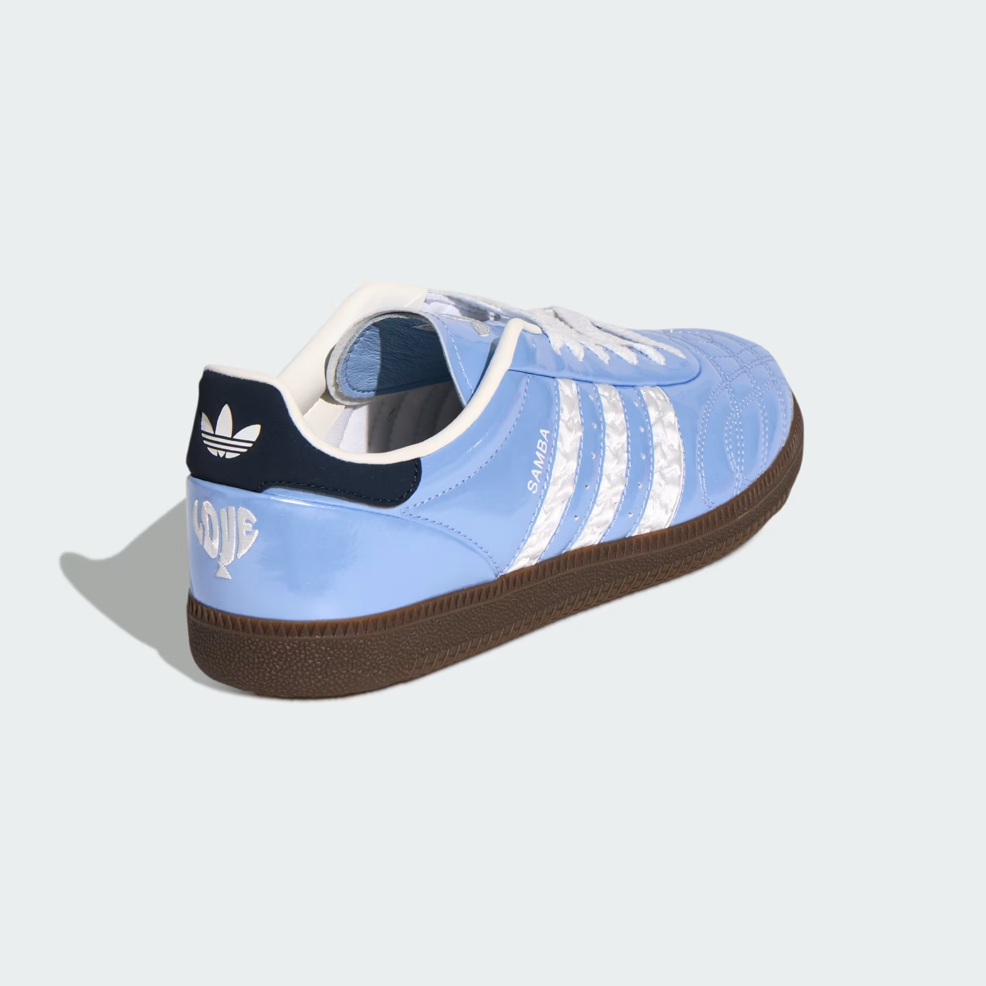 Giày Adidas Samba JP ‘Glow Blue’ KJ7302 - Ảnh 4