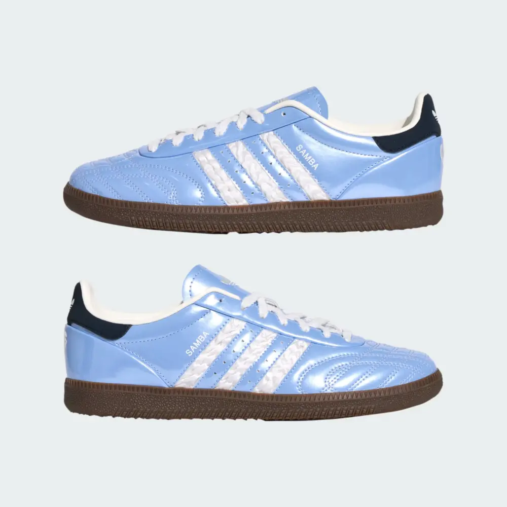 Giày Adidas Samba JP ‘Glow Blue’ KJ7302 - Ảnh 5