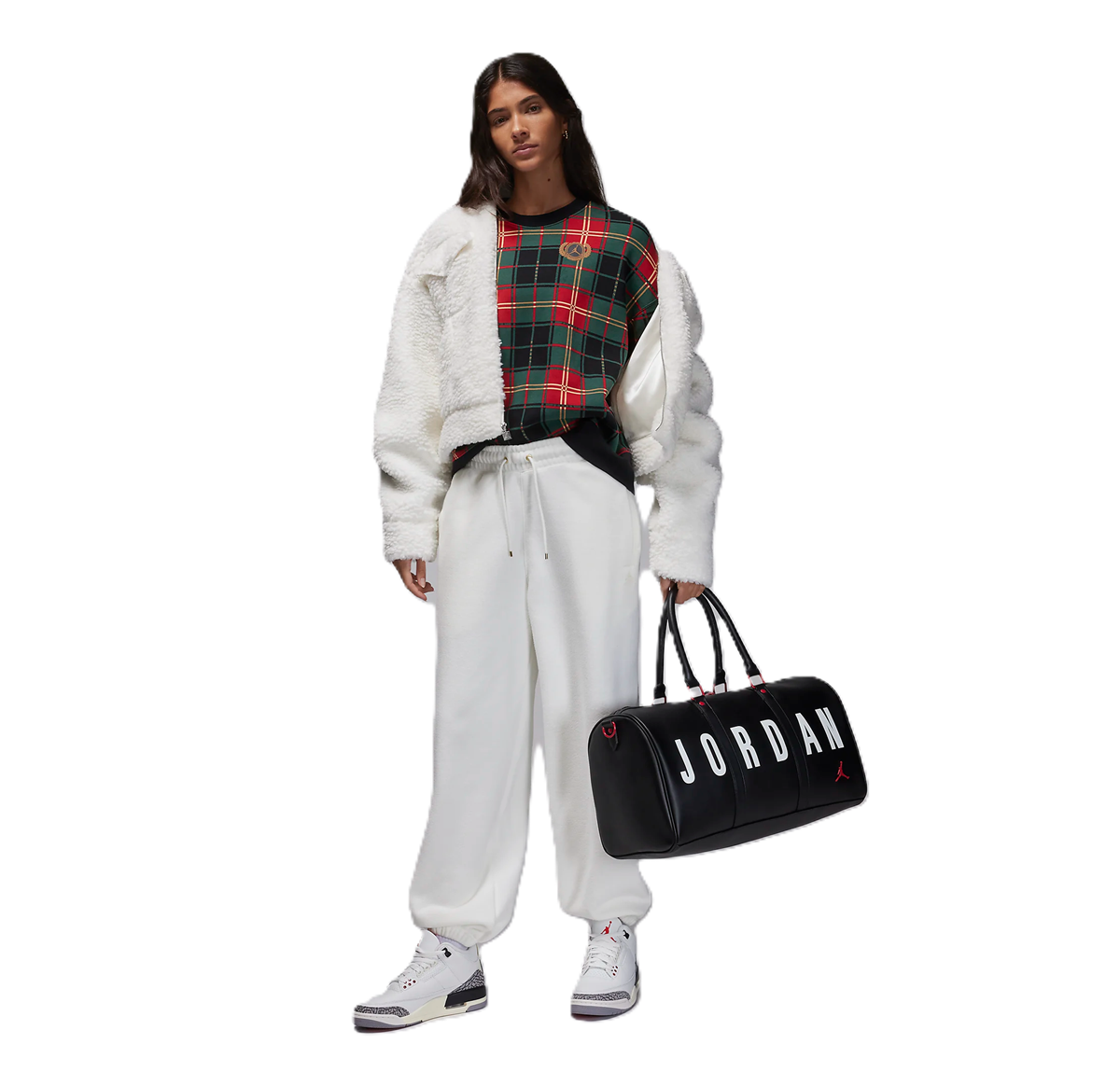 Alternative view of Túi Jordan Jumpman Duffel Bag ‘Black’ HA6466-014