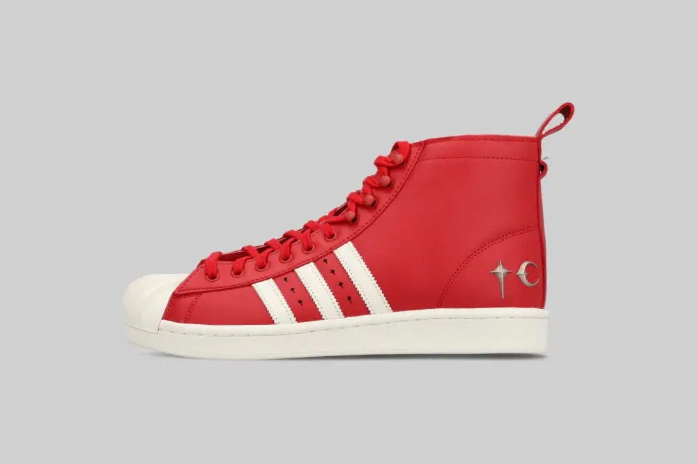 Giày Adidas Superstar Boot ‘Red White’ JP6518 - Ảnh 5
