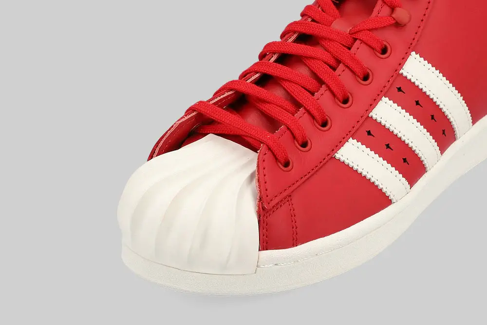 Giày Adidas Superstar Boot ‘Red White’ JP6518 - Ảnh 4