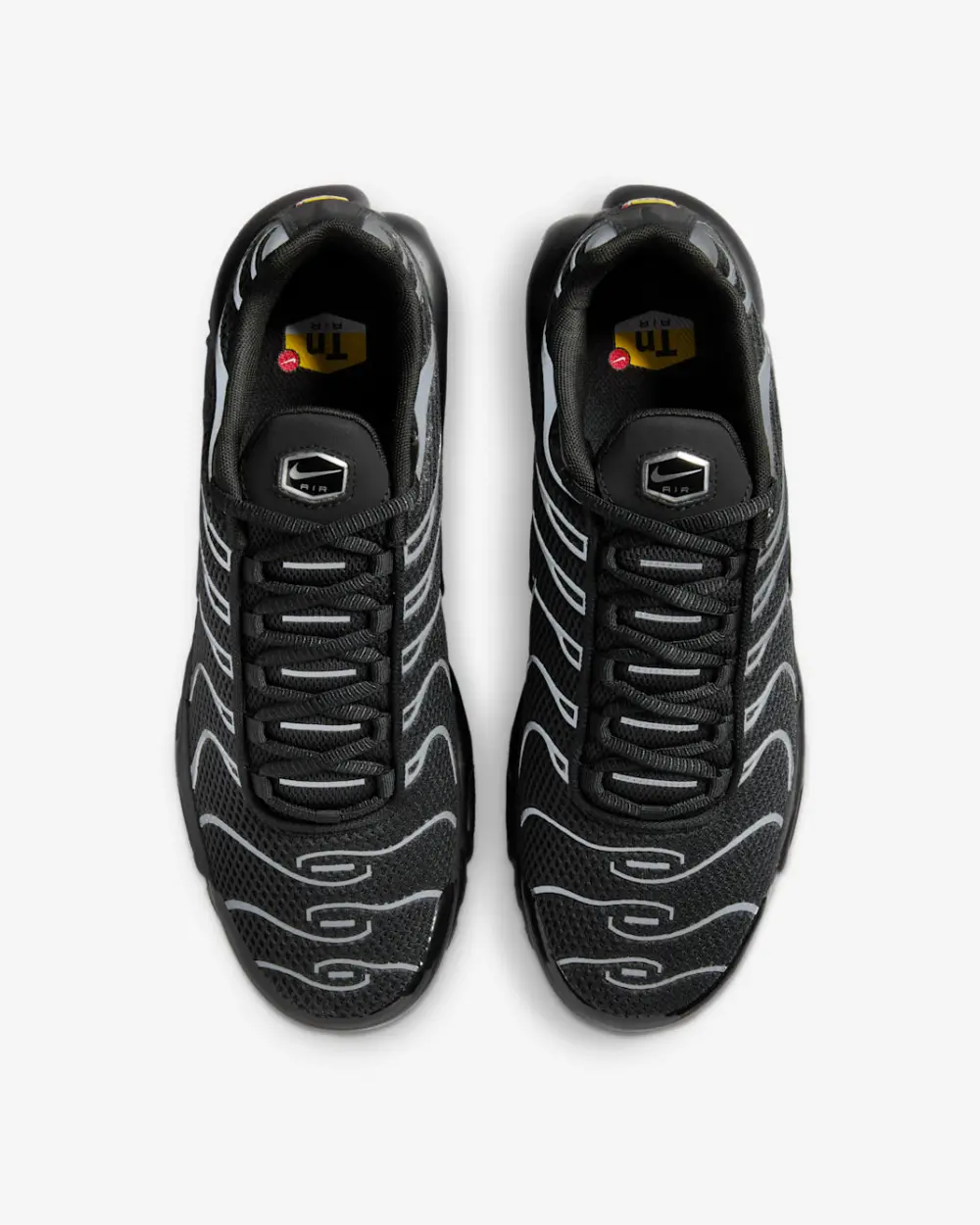 Giày Nike Air Max Plus Premium 'Black' HQ3029-001 - Ảnh 5