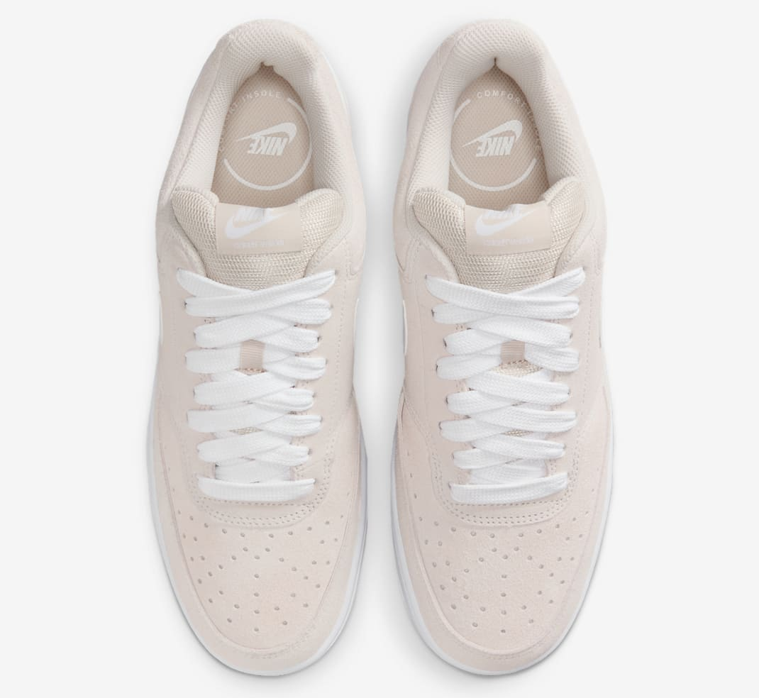 Giày Nike Court Vision Low FL ‘Light Orewood’ IO7727-100 - Ảnh 5