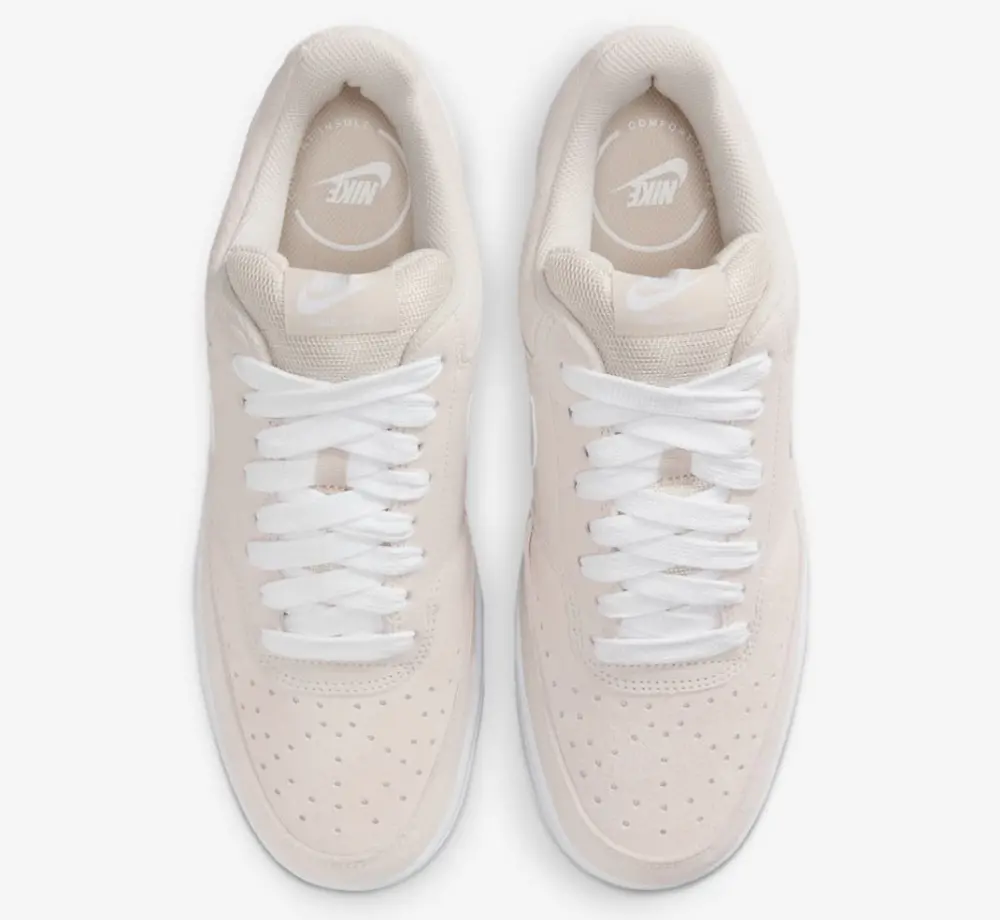Giày Nike Court Vision Low FL ‘Light Orewood’ IO7727-100 - Ảnh 5