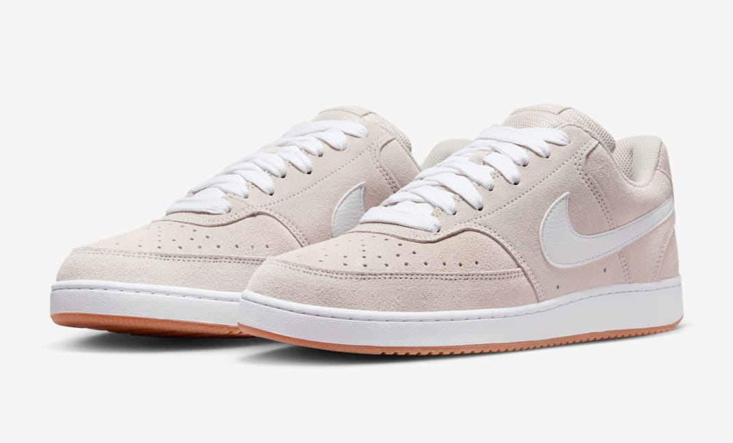 Giày Nike Court Vision Low FL ‘Light Orewood’ IO7727-100 - Ảnh 4