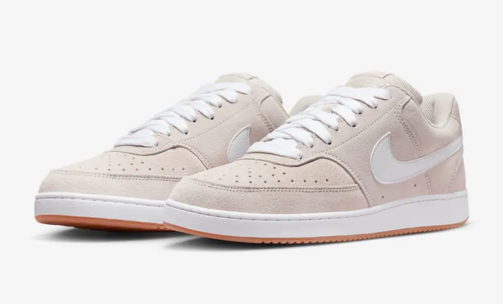 Giày Nike Court Vision Low FL ‘Light Orewood’ IO7727-100 - Ảnh 4
