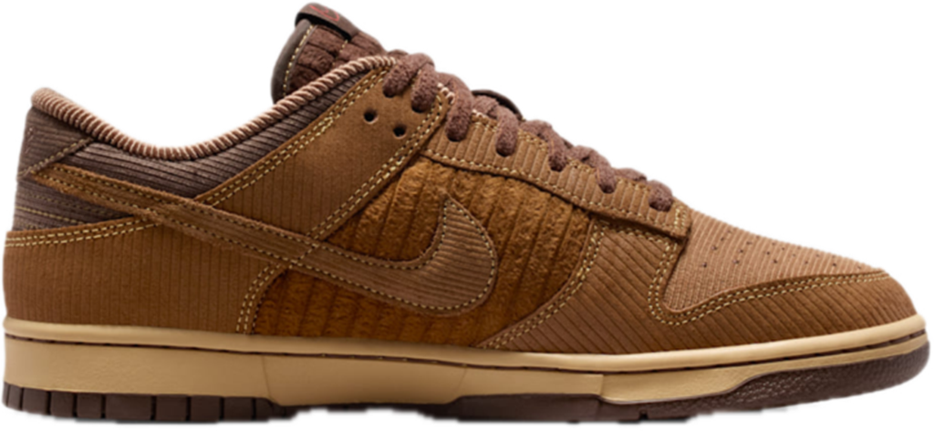 Giày Nike Corduroy Dunk Low ‘Light British Tan’ IB7746-200