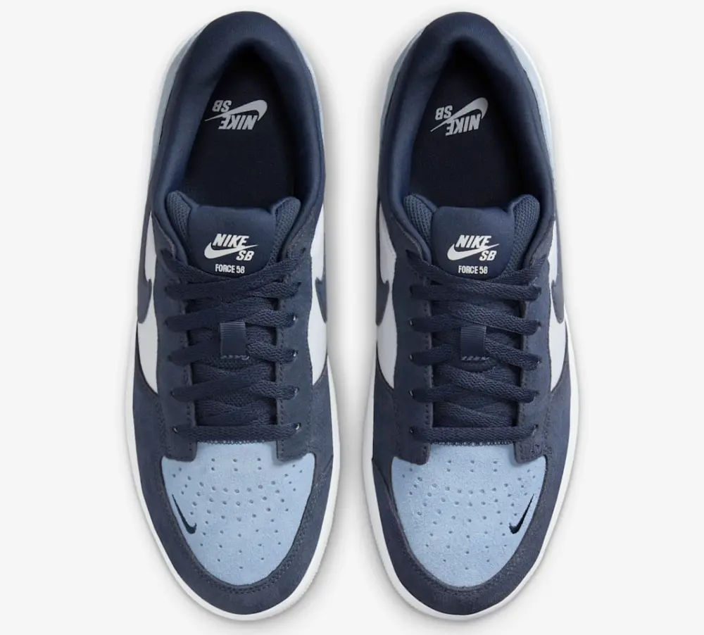Giày Nike SB Force 58 ‘Light Armory Blue’ DV5477-404 - Ảnh 5