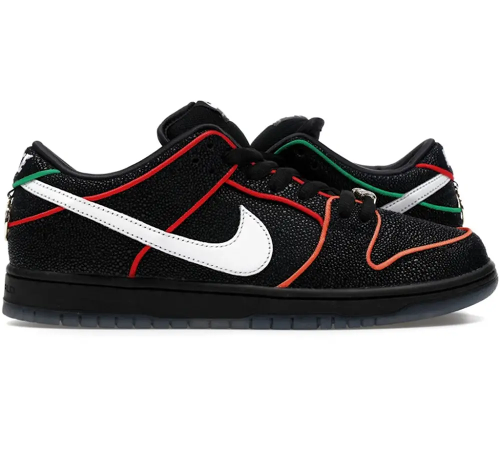 Giày Nike SB Dunk Low 'Challenge Red' HV1664-001 - Ảnh 4