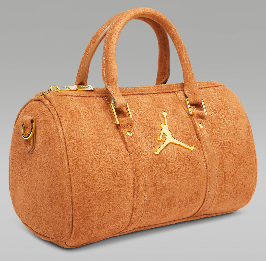 Alternative view of Túi Nike Air Jordan Suede Monogram ‘Brown’ IQ5743-299