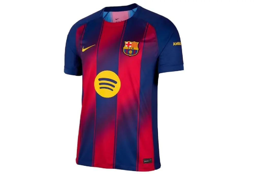 Áo Nike FC Barcelona 2025/26 Stadium Home ‘Blue Red’ HJ4590-456