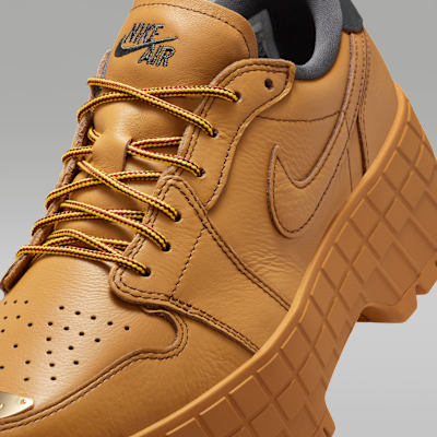 Giày Nike Air Jordan 1 Low Brooklyn 'Wheat' HF3184-700 - Ảnh 3