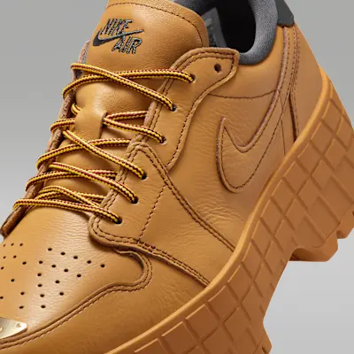 Giày Nike Air Jordan 1 Low Brooklyn 'Wheat' HF3184-700 - Ảnh 5