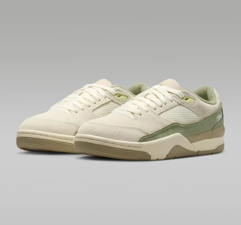 Giày Nike Air Jordan Flight Court ‘Luminous Green’ FZ9854-203 - Ảnh 3