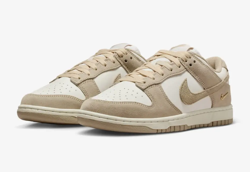 Giày Nike Dunk Low ‘Sail Metallic Gold’ IO4244-101 - Ảnh 6
