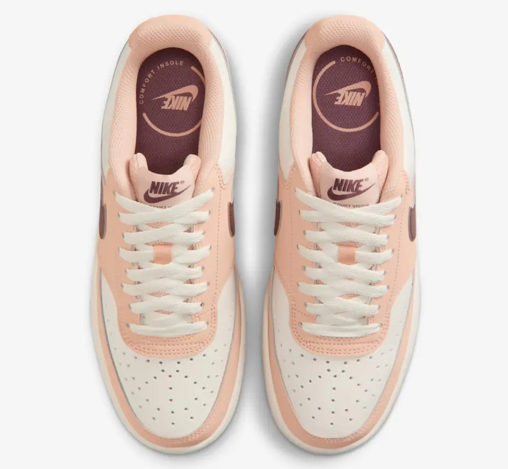 Giày Nike Court Vision Low ‘Shimmer Tattoo Sail’ IM1652-200 - Ảnh 5