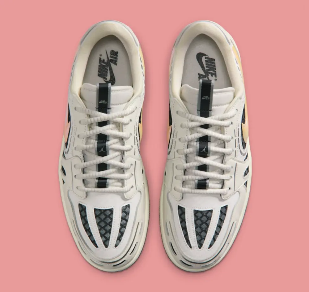 Giày Nike Air Jordan 1 Low Method of Make V3 ‘Sail Coconut Milk’ HQ2186-100 - Ảnh 3