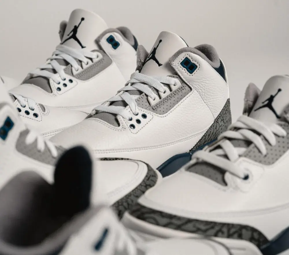Giày Nike Air Jordan 3 Retro ‘Midnight Navy’ DM0967‑140 - Ảnh 6