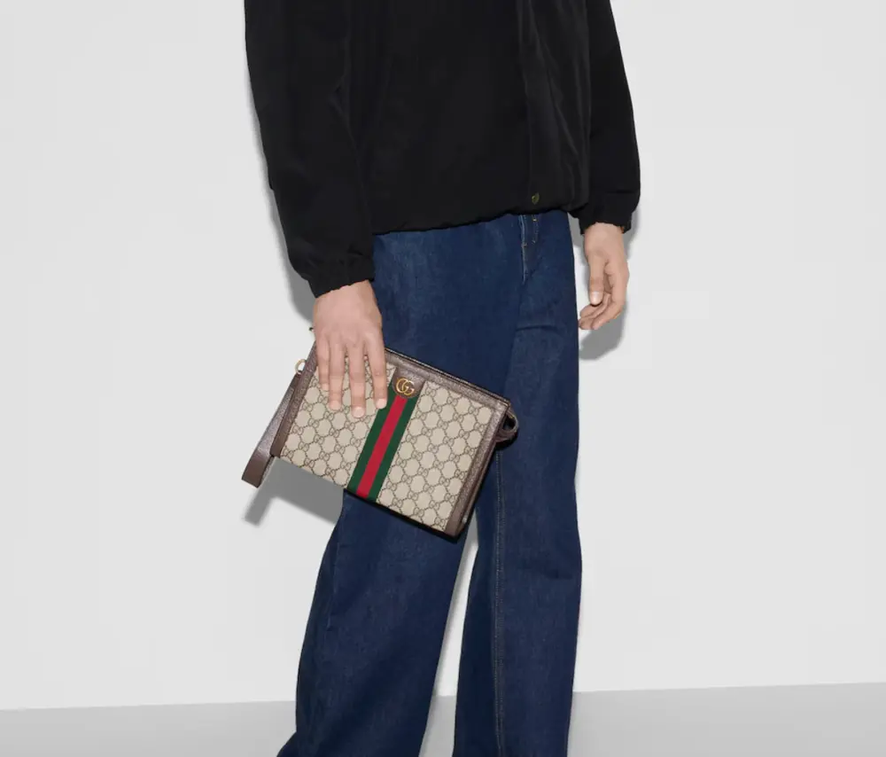 Túi Gucci Medium Ophidia Pouch 'Beige' 7602439-6IWT-8745 - Ảnh 3