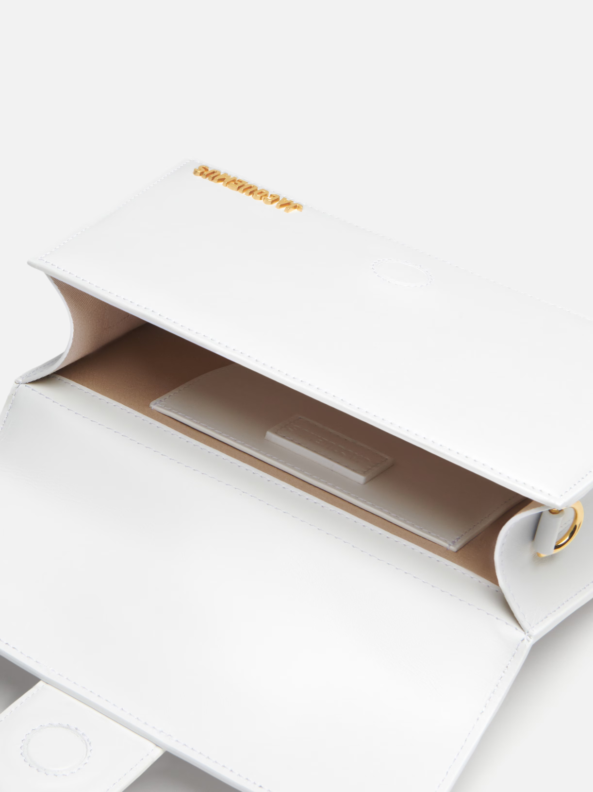 Alternative view of Túi Jacquemus The large Bambino 'White' BAW00007BC01C01100