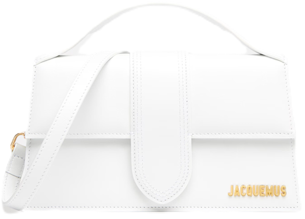 Túi Jacquemus The large Bambino 'White' BAW00007BC01C01100