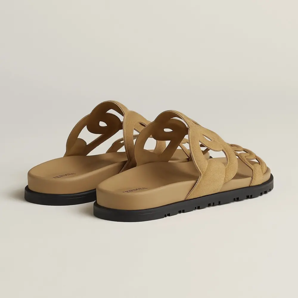 Dép Hermes Extra Sandal 'Beige Albâtre' H222301ZvVD360 - Ảnh 3