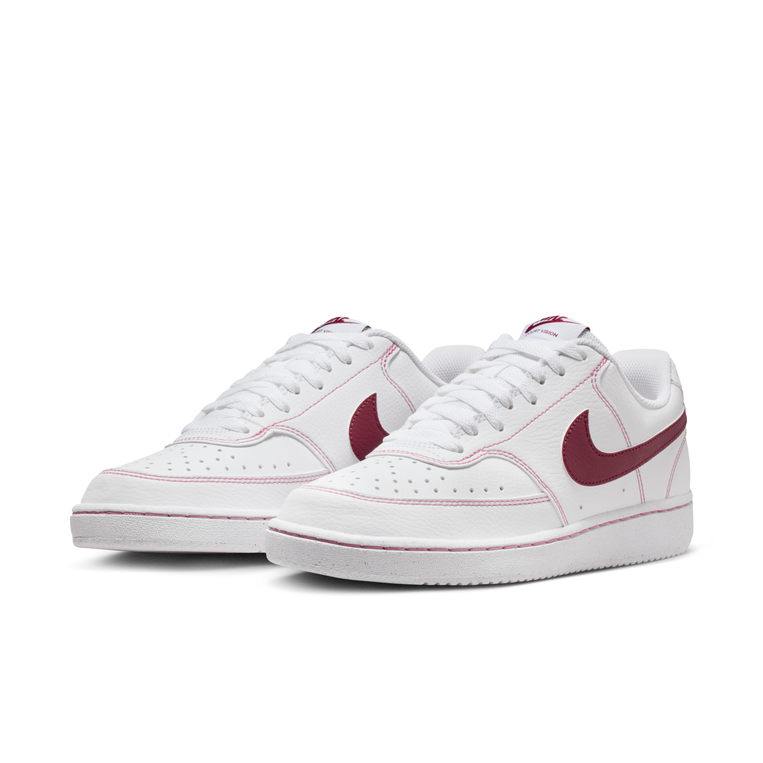 Giày Nike Court Vision Low ‘White Red’ IO9552-100 - Ảnh 4