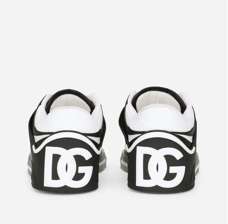 Giày Dolce & Gabbana Calfskin Custom 2 Zero 'Black' CS1973AY0098B979 - Ảnh 3