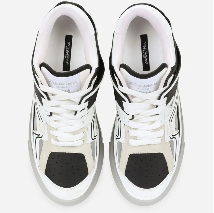 Alternative view of Giày Dolce & Gabbana Calfskin Custom 2 Zero 'Black' CS1973AY0098B979