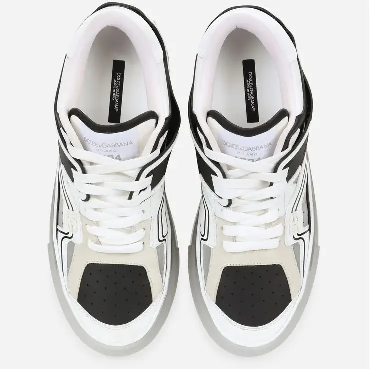 Alternative view of Giày Dolce & Gabbana Calfskin Custom 2 Zero 'Black' CS1973AY0098B979