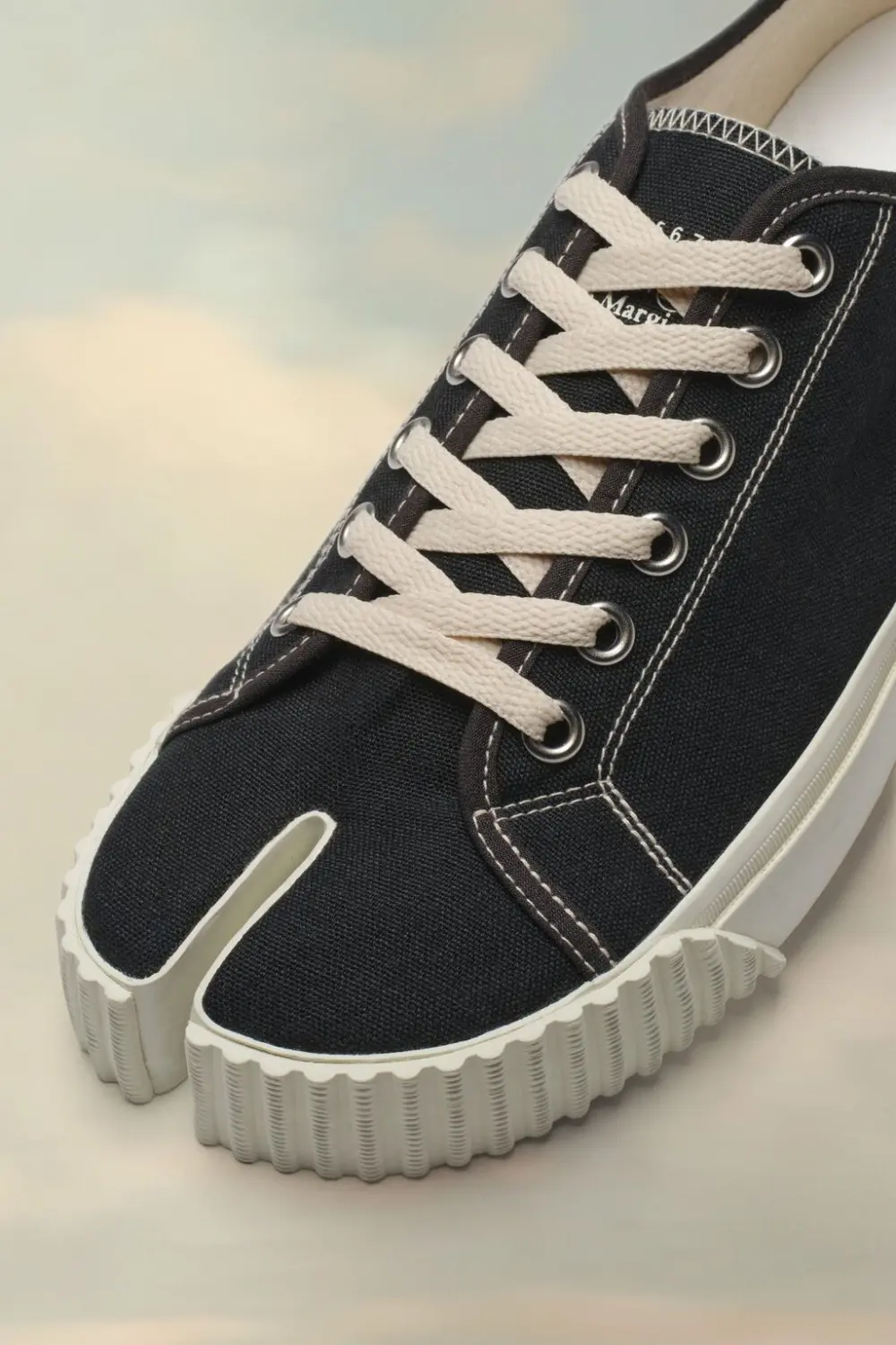 Alternative view of Giày Maison Margiela Tabi Sneakers 'Black' S37WS0578P4291H0958