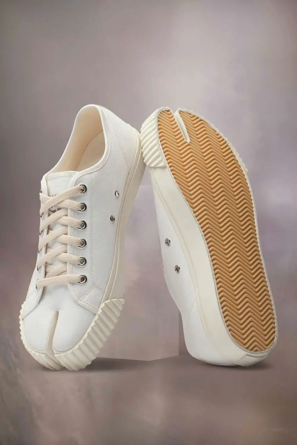 Giày Maison Margiela Tabi Sneakers 'White' S37WS0578P4291T1003 - Ảnh 3