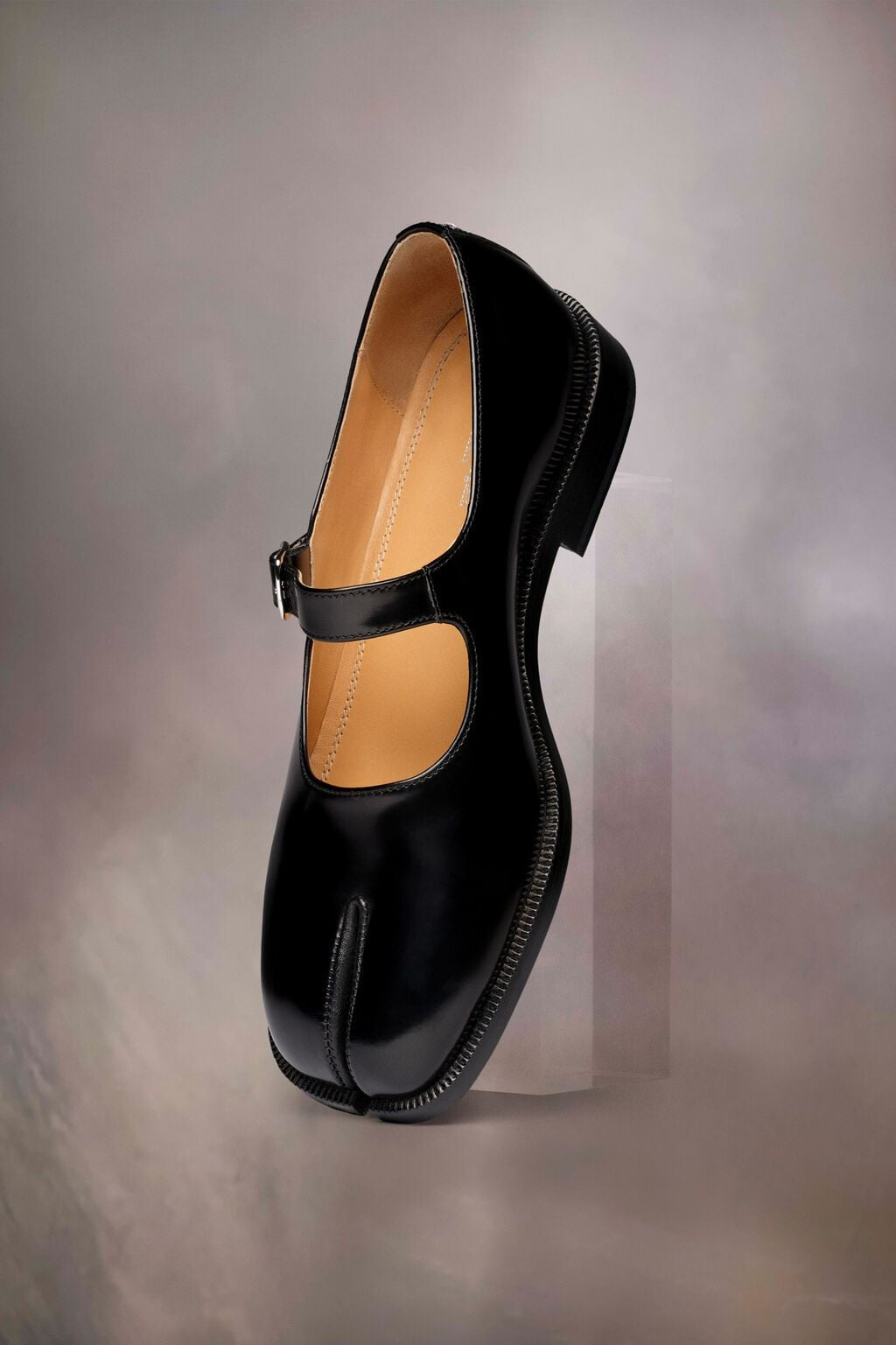 Giày Maison Margiela Mary Jane Tabi 'Black' S39WL0119PS679T8013 - Ảnh 4